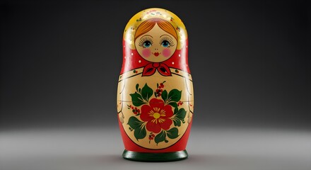Matryoshka, Nesting doll, Babushka doll, Traditional Russian Matryoshka Nesting Doll