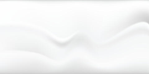 White gray satin texture that is white silver fabric silk panorama background with beautiful soft blur pattern natural.