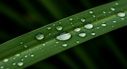 Dew, Drops, Water, Dew Drops on a Blade of Grass