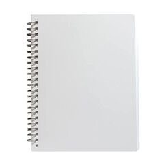 notebook isolated on white background