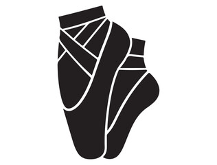 BALLET SLIPPER SILHOUETTE © Muhammad