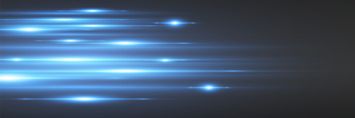 Light effect of lines, glare of sparks and light.