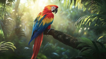 blue and yellow macaw