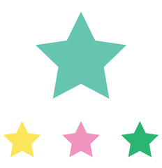 Star Graphic Ideal for Backgrounds Logos and Decorative Elements in Design Projects. Decorative star trendy artwork ravishing abstract vector illustration colorful applicable design. 4 colorful star.