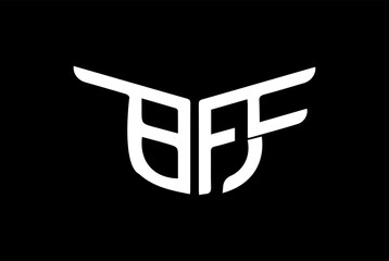 BFF FFB Letter logo design for any business community.