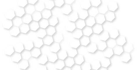  Hexagonal white hexagons honeycomb wallpaper, abstract white hexagon concept background, luxury white Pattern  geometric pattern or beautiful hexagon background.