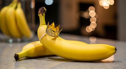 Majestic Banana King A Royal Fruit Delight, Perfectly Ripe and Ready to Eat