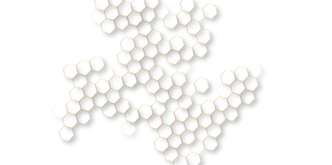  Hexagonal white hexagons honeycomb wallpaper, abstract white hexagon concept background, luxury white Pattern  geometric pattern or beautiful hexagon background.