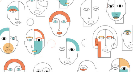 Diverse Facial Expressions A Study of Human Emotion and Communication Represented Artistically