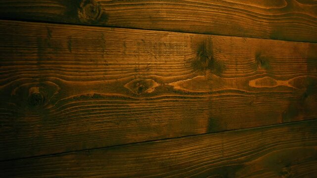 Wood Plank Wall Moving Shot