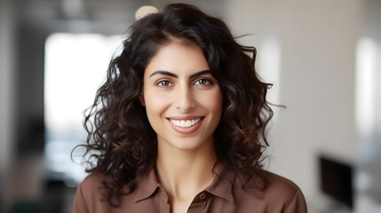 portrait of a young woman