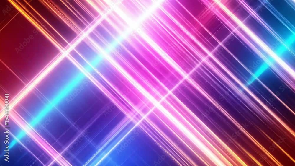 Poster abstract colorful lines background design