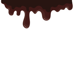 Delicious Melted Chocolate Border