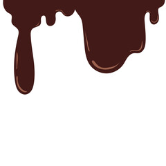 Delicious Melted Chocolate Border