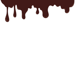 Delicious Melted Chocolate Border