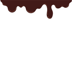 Delicious Melted Chocolate Border