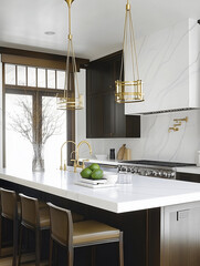 Minimalist Mediterranean Bathroom with Arched Shower and Natural Light