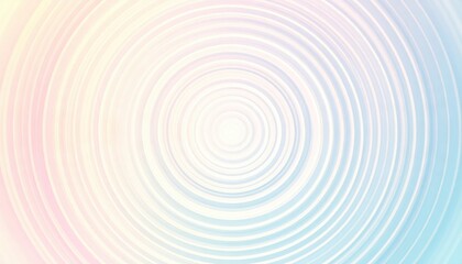 Pastel Concentric Circles Background Design