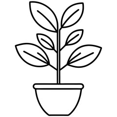 Tiny Sprout Line Art Icons