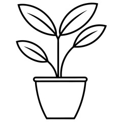 Tiny Sprout Line Art Icons
