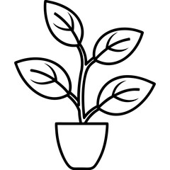 Tiny Sprout Line Art Icons