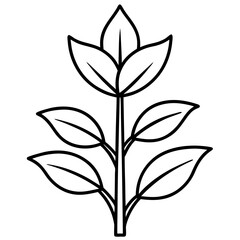 Tiny Sprout Line Art Icons