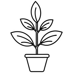 Tiny Sprout Line Art Icons