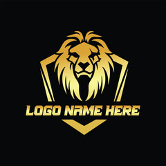Lion Head Logo Vector