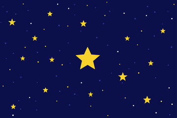 night sky with stars