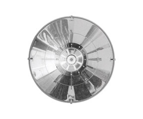 A Glimpse into Technological Evolution, Drifting Antenna Reflector Exhibiting Scorch Marks and Echoes of Past Communication