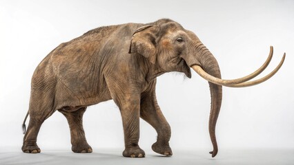 Obraz premium Gomphotherium on studio background