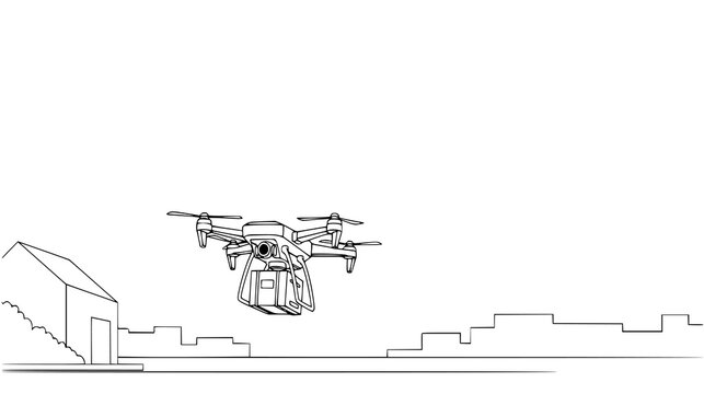 Futuristic Take on Aerial Delivery Systems in Residential Neighborhoods