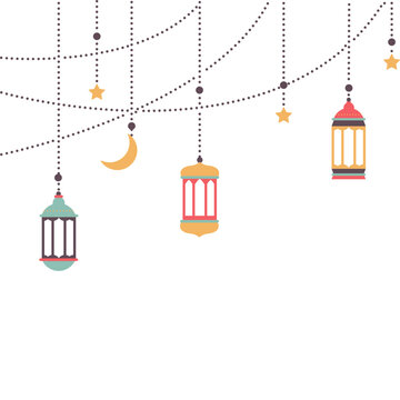 Islamic Hanging Lantern Decoration