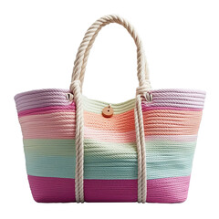 handmade crocheted  bag with 