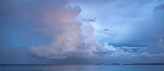 Bonaire coast at sunrise