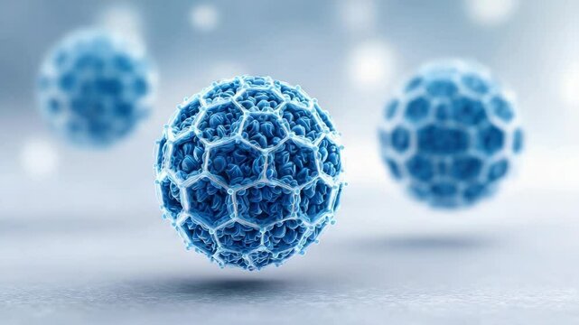 The invisible power of nanotechnology shaping the future. The application of miniature technology combined with science and medicine or disease treatment.