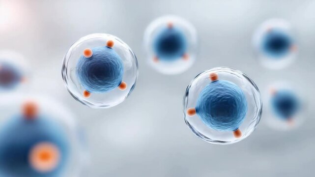 The invisible power of nanotechnology shaping the future. The application of miniature technology combined with science and medicine or disease treatment.