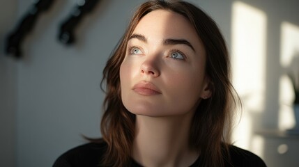 portrait of a young woman