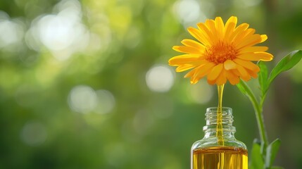 bottle of sunflower oil