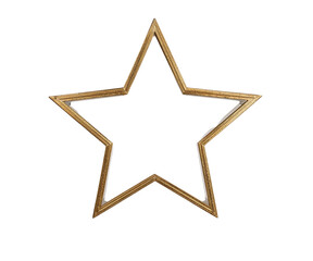 Elegant star shaped lantern with golden edges offering a warm and festive glow adding a touch of sophistication and charm