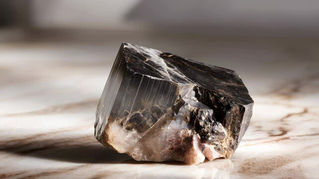 Rare Earth Elements Close-Up &ndash; Macro Video of Raw Metal and Mineral Ores