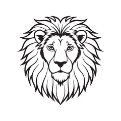 African Lion – Iconic Wild Big Cat Roaming the Grasslands of Africa