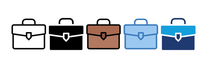 Briefcase Icon Element For Design