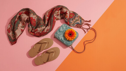 Naklejka premium Sustainable Fashion Items