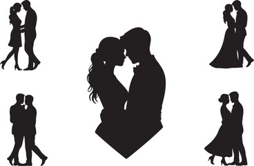 
Forever Starts Now Couple Silhouette Bundle