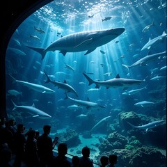 Obraz premium aquarium, AI Generated