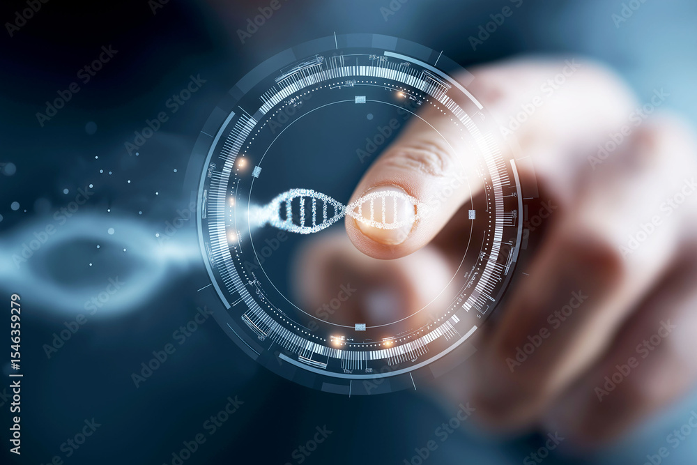 Aufkleber biohacking technology longevity. real-time monitoring of longevity biomarkers in biometrics research