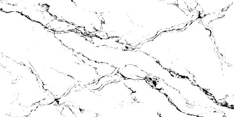 Fototapeta premium High-contrast black and white marble texture with natural stone veins. Abstract background ideal for modern design, digital art, print materials, and luxury branding&nbsp;projects.