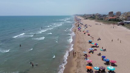SUMMER GANDIA XERACO VALENCIA BEACH IN SPAIN - Powered by Adobe