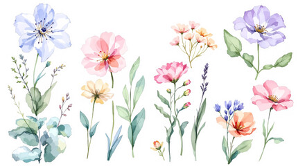 spring flowers background